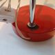 70's red desk lamp