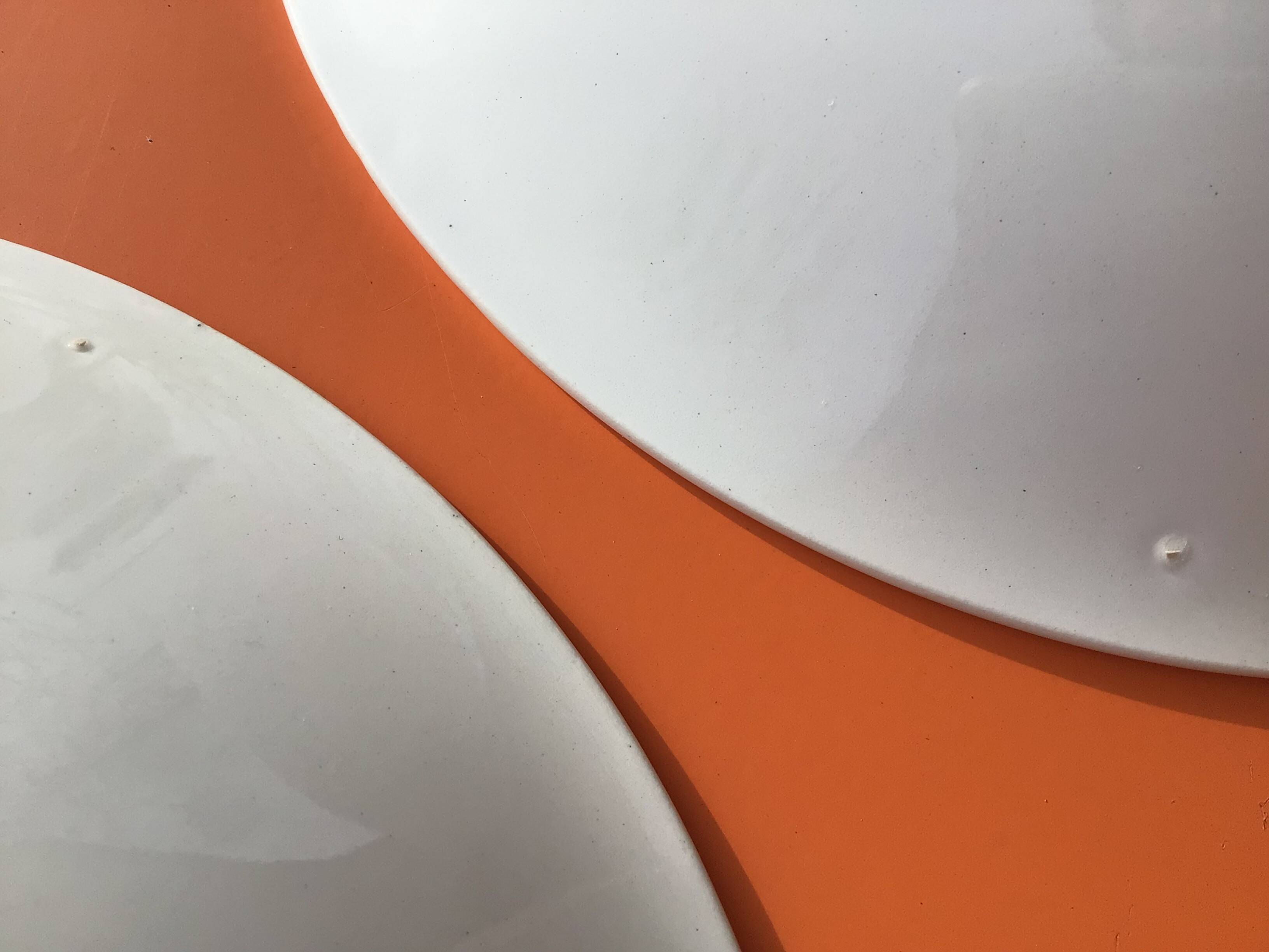 6 Gien soup plates, Gentilly model