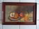 Old still life painting of fruits signed oil on canvas