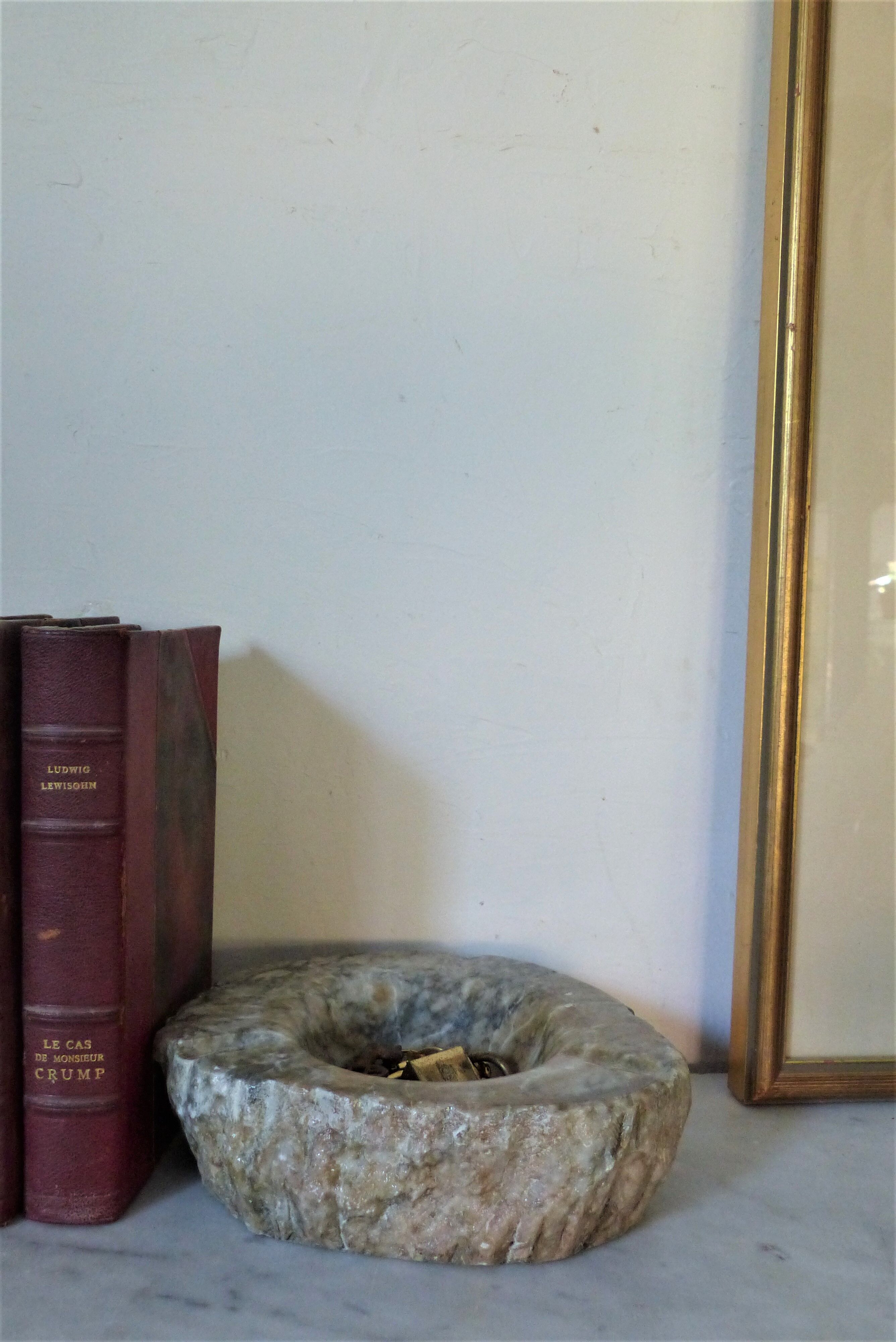 Ashtray in onyx 70s