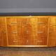Enfilade d'époque art déco en bois clair vers 1930