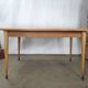 Dining table light oak foot vintage compass