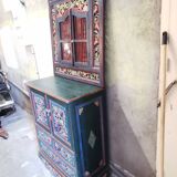 Balinese buffet or console and mirror