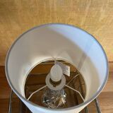Vintage transparent glass lamp