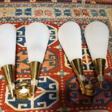Paire d'appliques 50/60