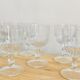Set of 8 vintage walking glasses Bormioli, Italy