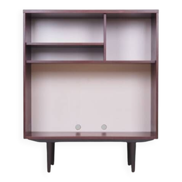 Bibliothèque en acajou, design suédois, années 1960, édition : Ulferts
