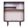 Mahogany bookcase, Swedish design, 1960s, manufacturer: Ulferts