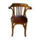 Fauteuil vintage en bois Baumann