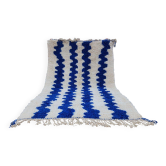 Traditional wool rug Morocco 3 x 2 m