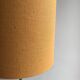 Scandinavian teak and brass floor lamp 1960