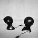 Vintage Modern Black Dalù Table Lamp by Vico Magistretti for Artemide, 1960