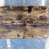 Old small wooden trunk