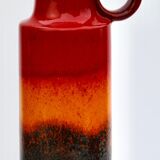 Set of 3 vintage vases, Scheurich, W-Germany, 1960