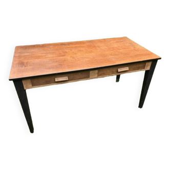 Farmhouse table, canteen, refectory 1950