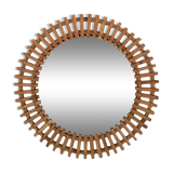 Vintage round wall mirror