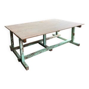 Ancienne table, îlot