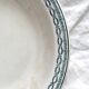 Ironstone dish, model 4014 Saint Amand