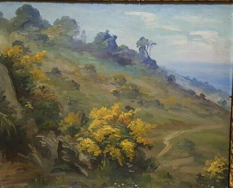 Roméo Charles Aglietti (1878-1956) landscape painting