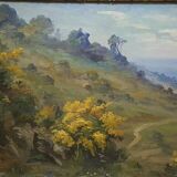 Roméo Charles Aglietti (1878-1956) landscape painting