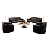 Canapés and Matteo Grassi vintage leather armchairs