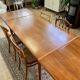 Danish teak table Ansager Mobiler, 1960s