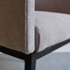 Fauteuil Bridge moderniste de Jean Domps, édition Trefac vers 1958