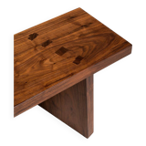 Walnut bench