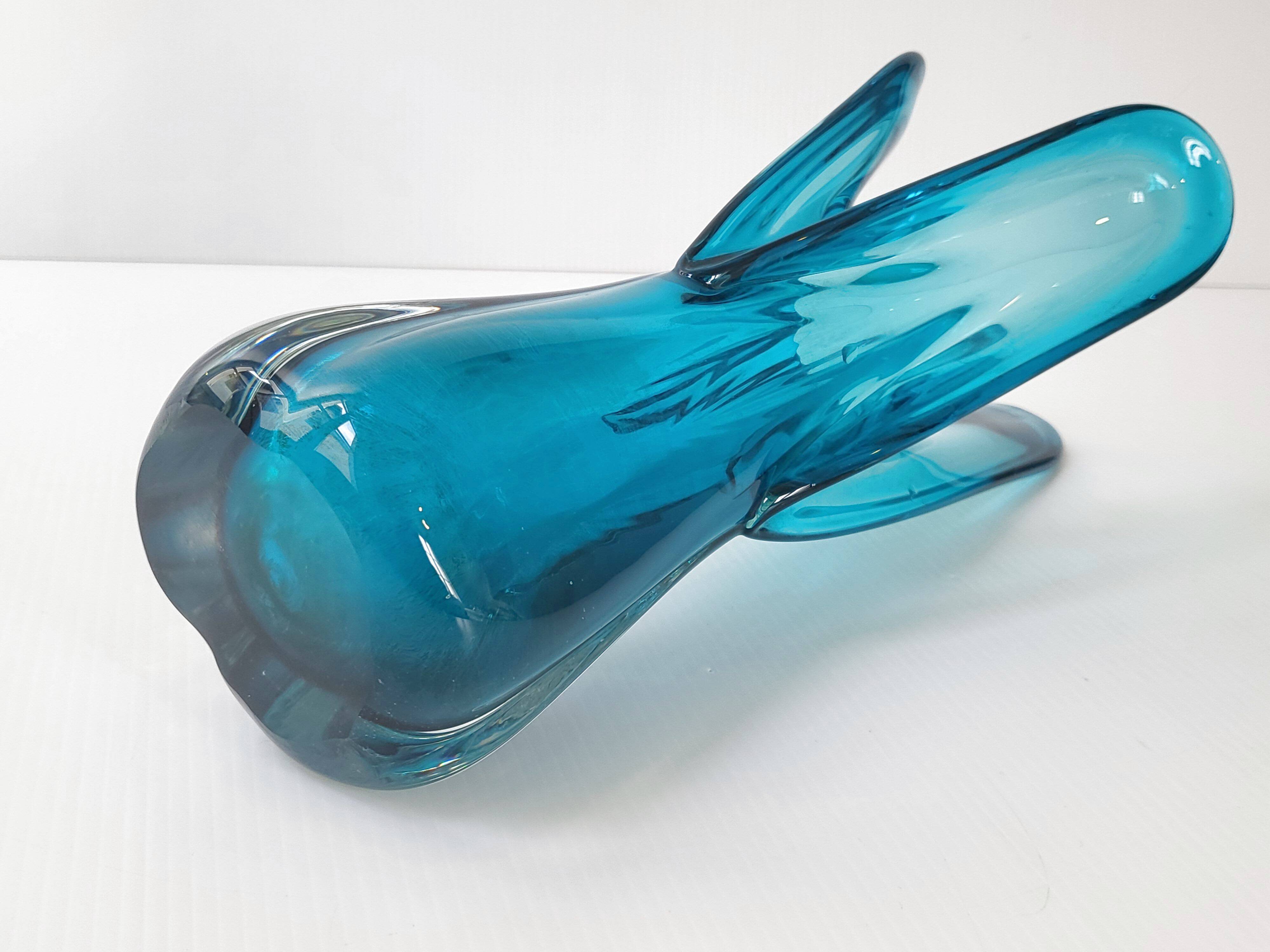 Vintage Murano glass vase 1960