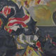 Bata Mihailović, Horizon, colour lithograph, 1976, framed