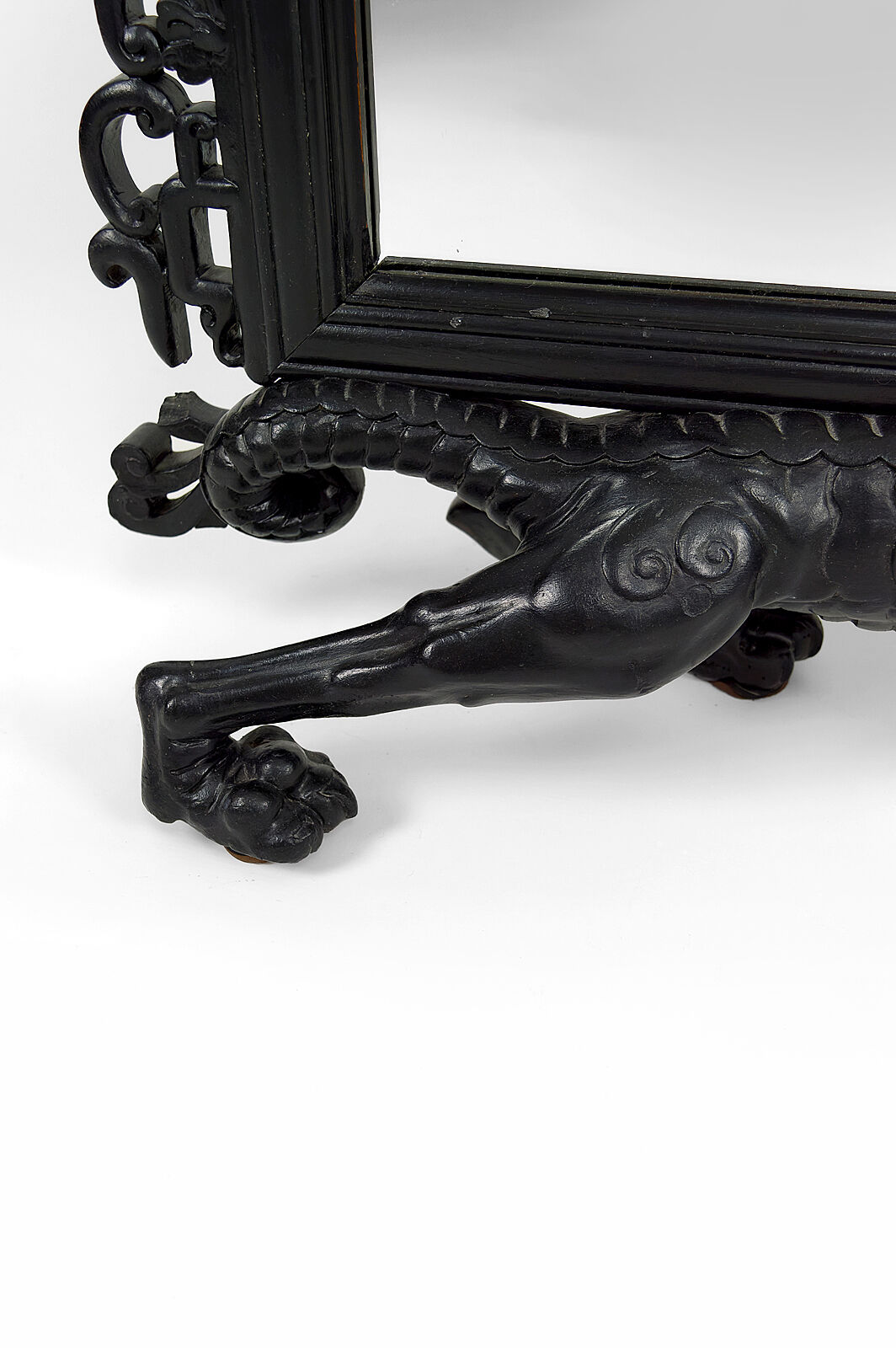 Viardot Japanese dragon mirror, circa 1880