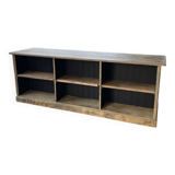Double-sided counter with XL oak compartments