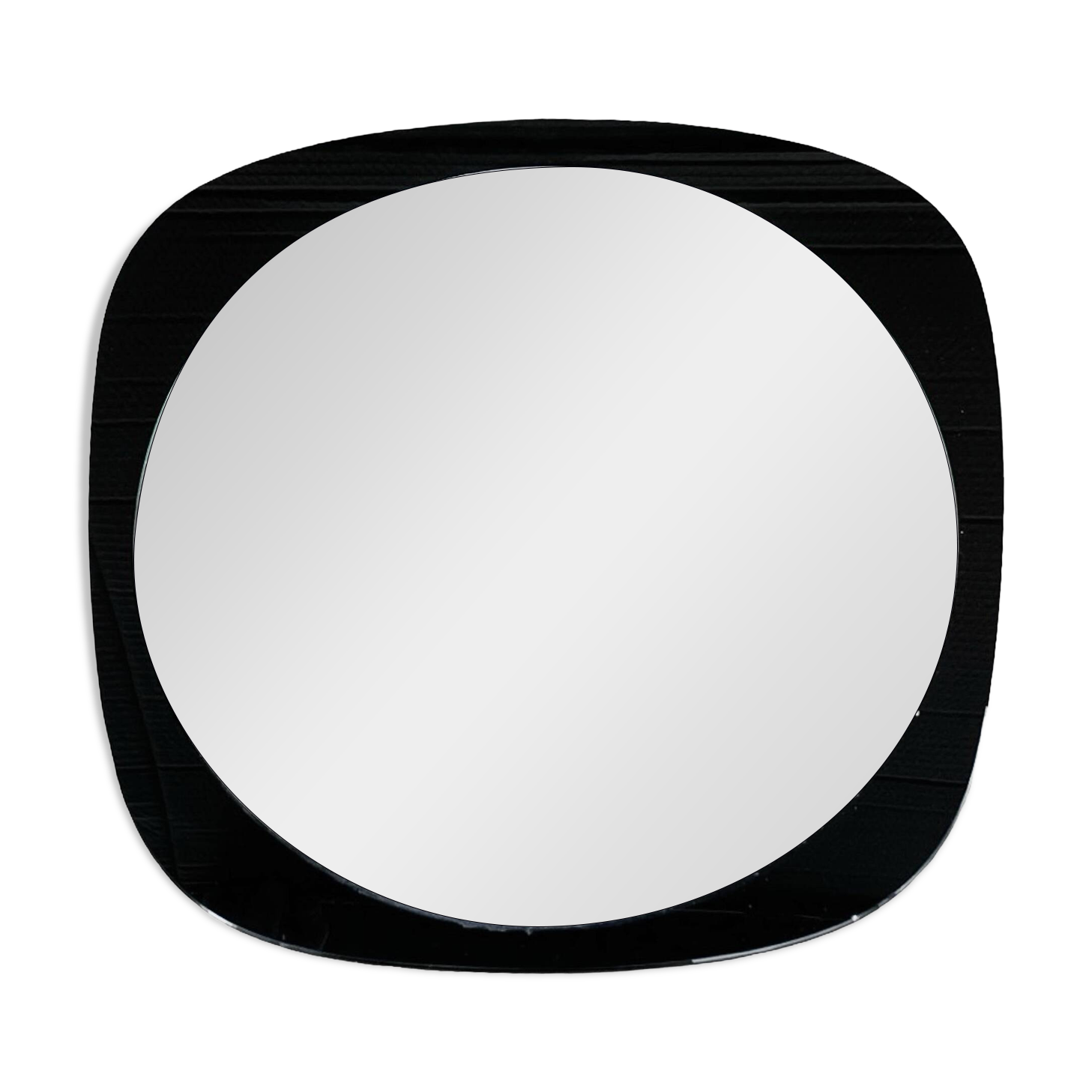 Miroir mural asymétrique Pologne années 1970