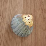 Vintage slurry shell salt shaker