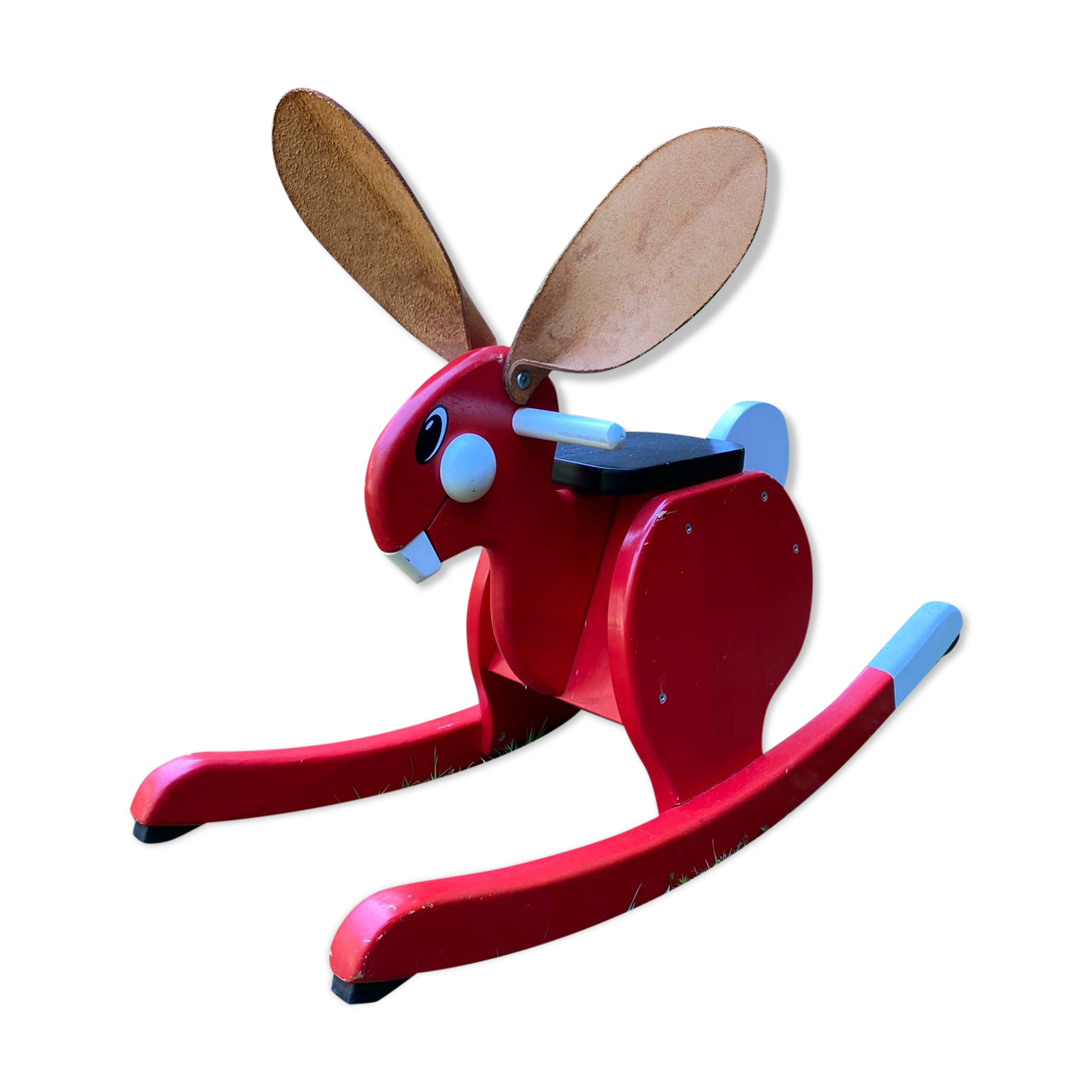 Vintage Rocking Rabbit Red by Björn Dahlström for Playsam