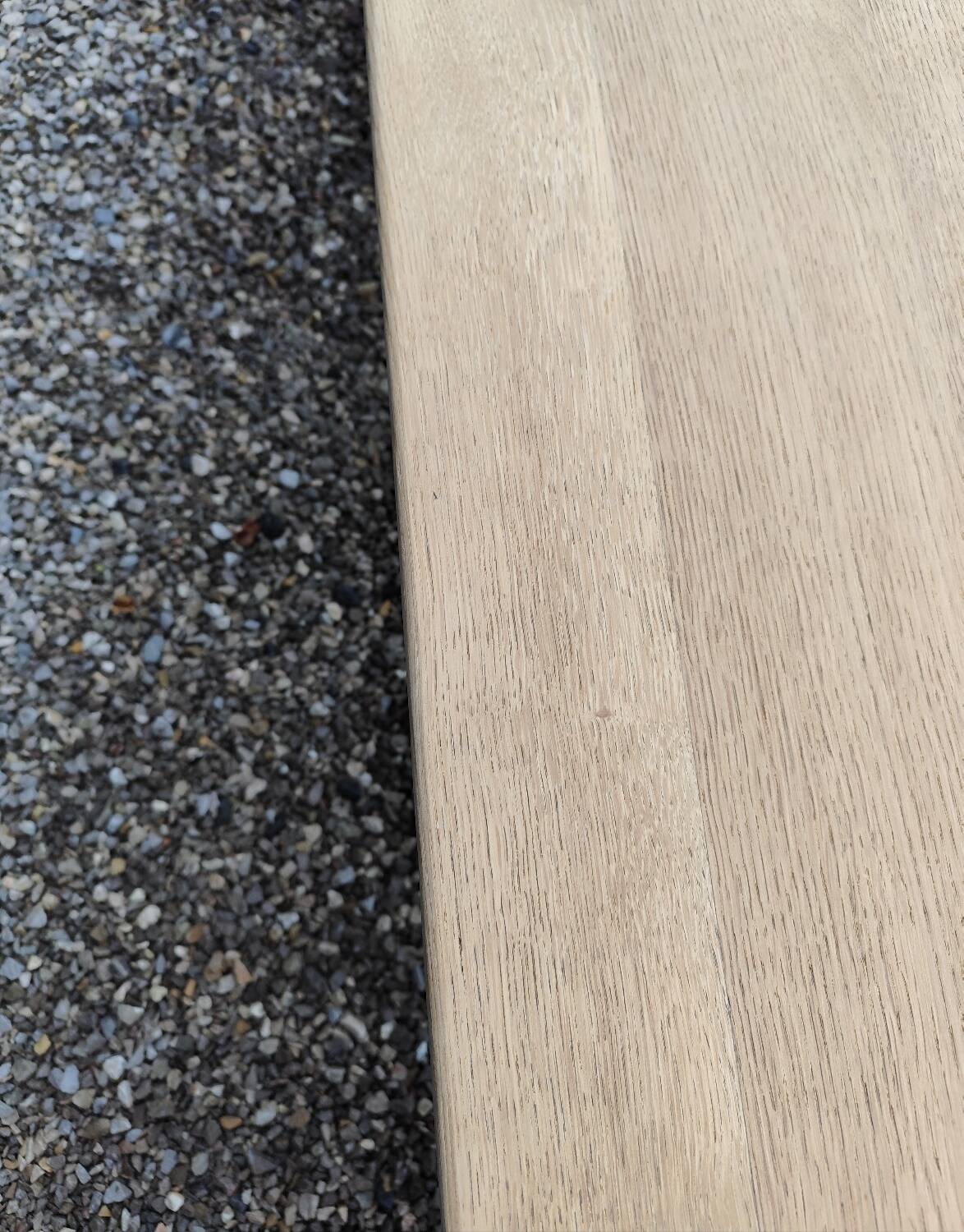 XXL farm table 2m80 + 2 solid oak benches