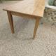Solid oak farmhouse table 220 X 80 cm