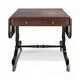 Table basse à volet en acajou de style anglais