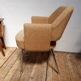 Vintage armchair design Pierre Gautier Delaye "Deauville"