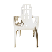 Armchair Henry Massonnet stamp "mambo" or "boston", Pierre Paulin 1988