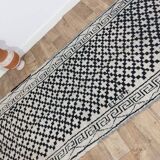 Handmade wool Berber rug 340 X 120 CM