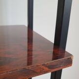 Brutalist shelf in metal and formica 1950s