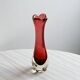 Murano glass vase Chambord Fratelli Toso.