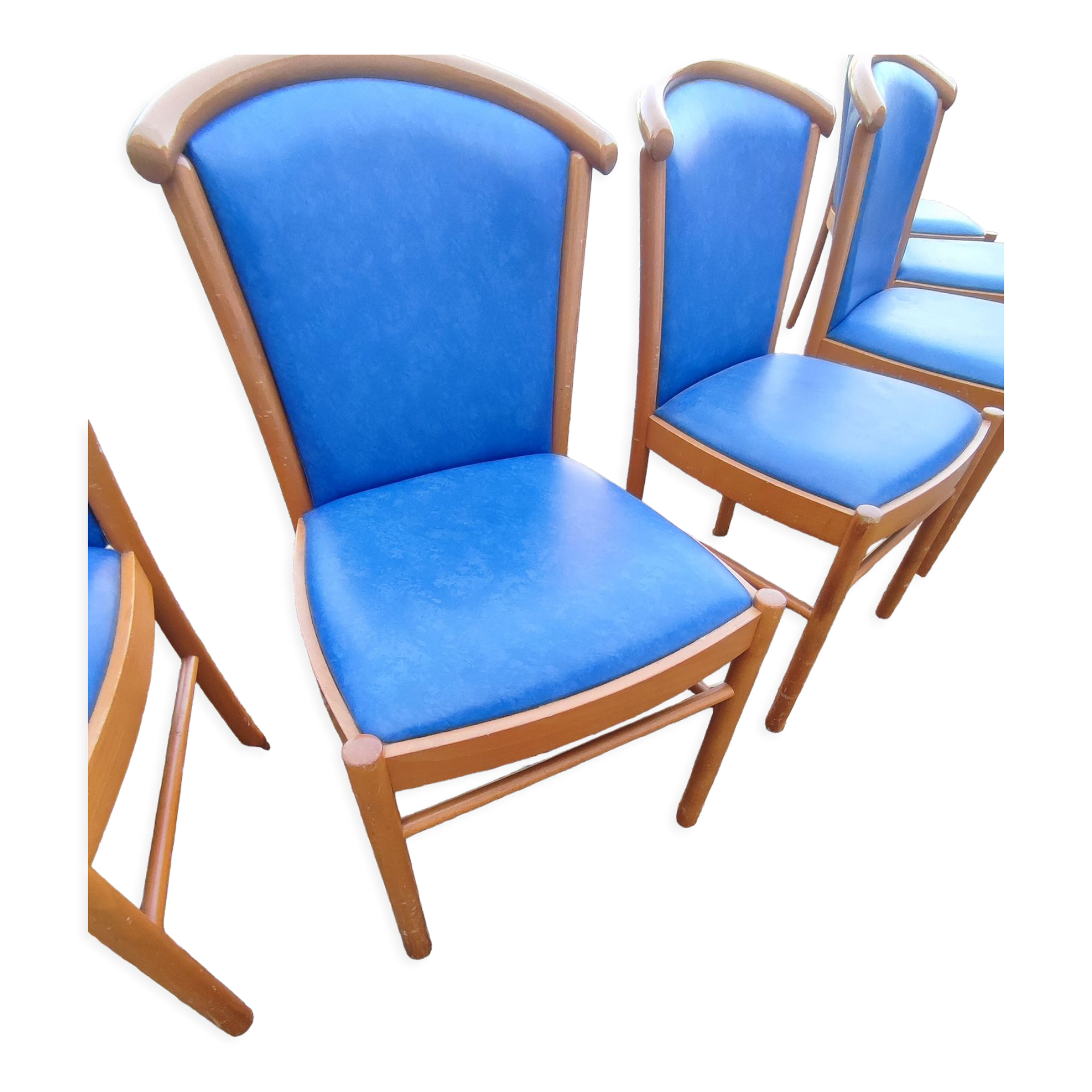 6 bistro restaurant chairs