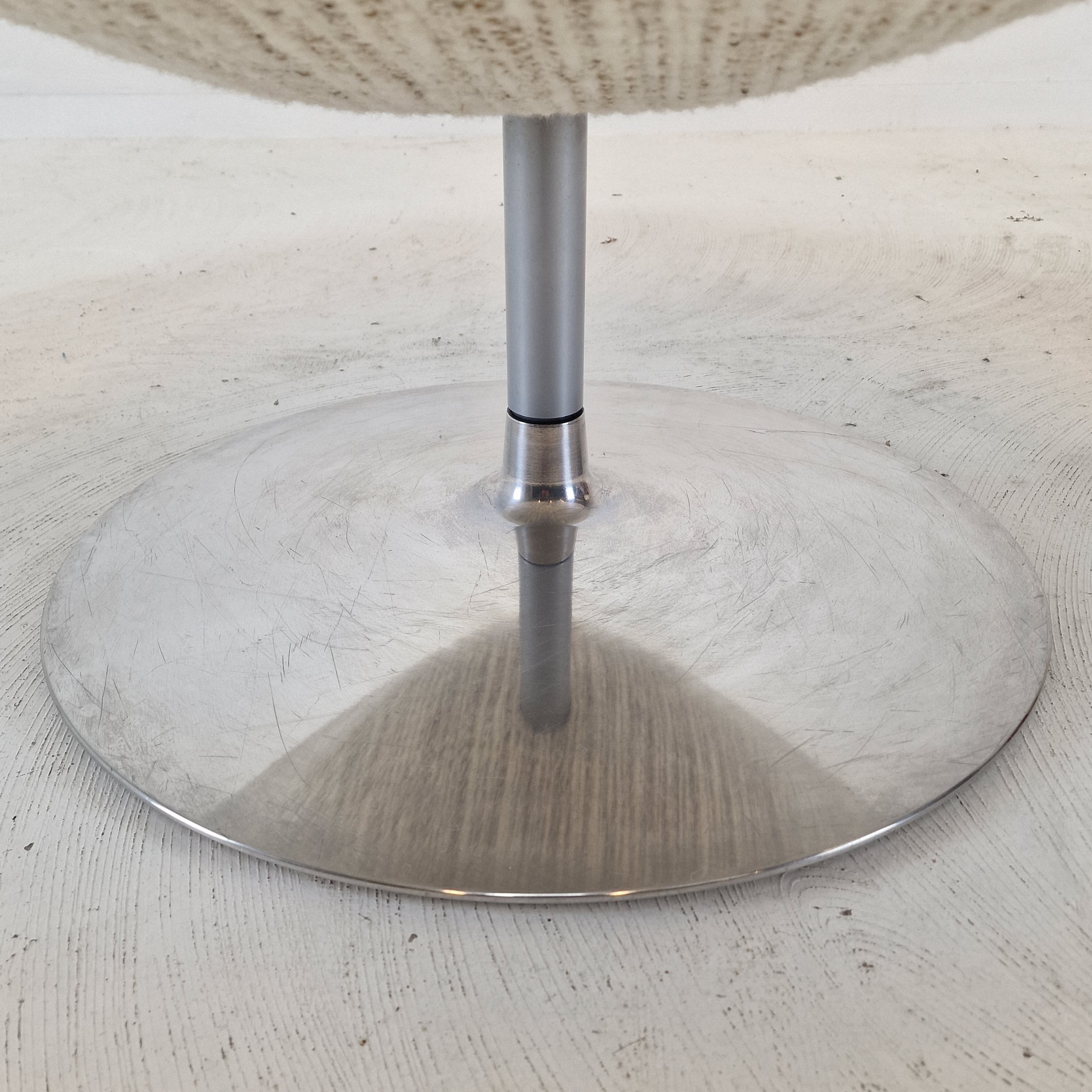 Big Globe Armchair with Ottoman by Pierre Paulin for Artifort, 1970s