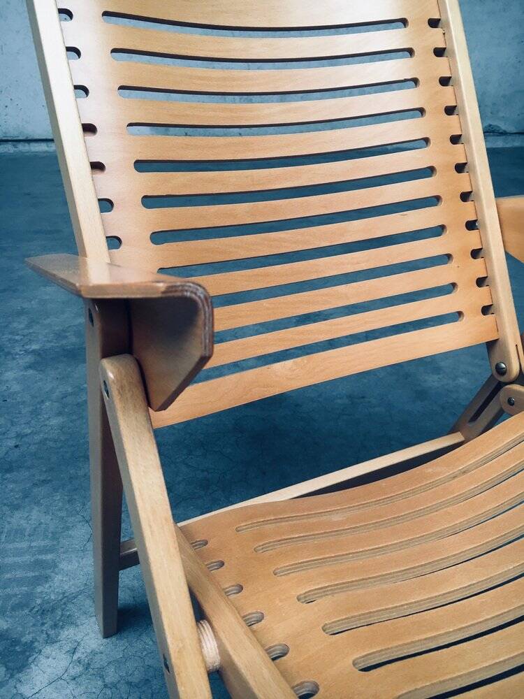 Set of Mid-Century Modern Design Rex Folding Chairs by Niko Kralj for Stol Kamnik, 1980s