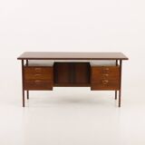 Bureau exécutif Kai Kristiansen en palissandre modèle 59 pour Feldballes Möbelfabrik, Danemark, années 1960