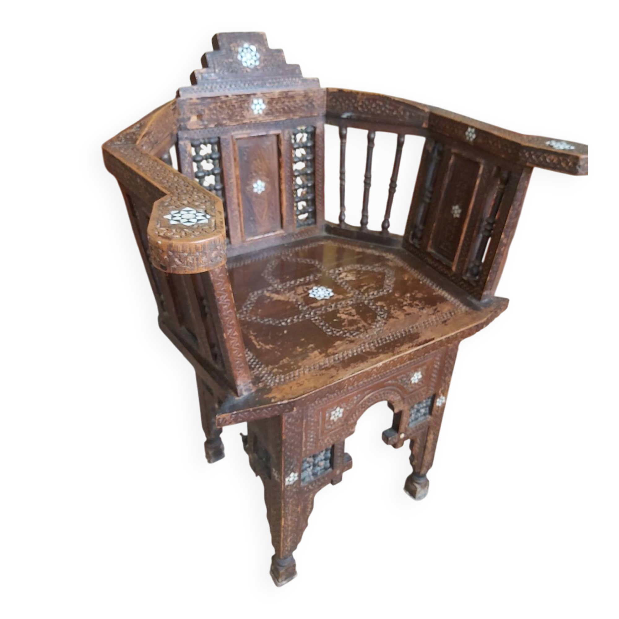 Syrian armchair, 19th century