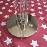 Modernist floor lamp in acrylic glass and brass 1950s