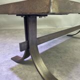 Glazed ceramic coffee table